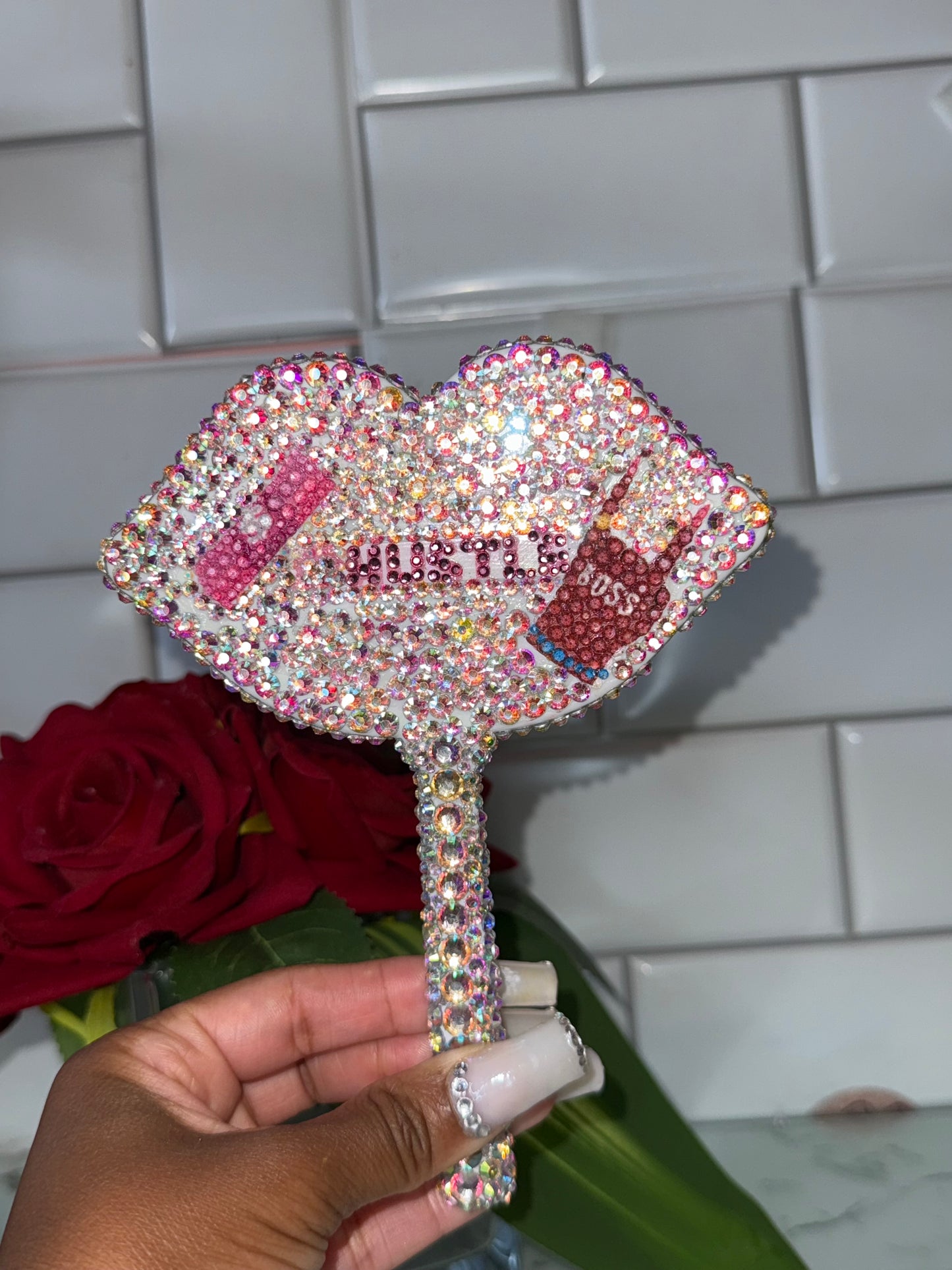 Pretty Hustle Lip Shape Mirror