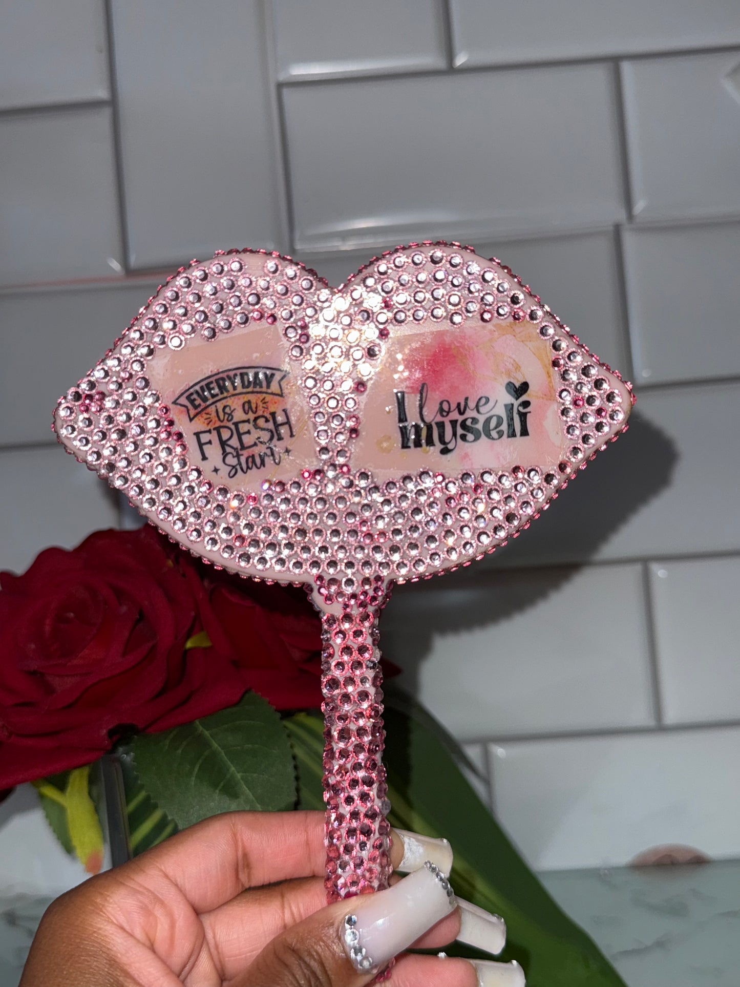 Pink Affirmation Mirror