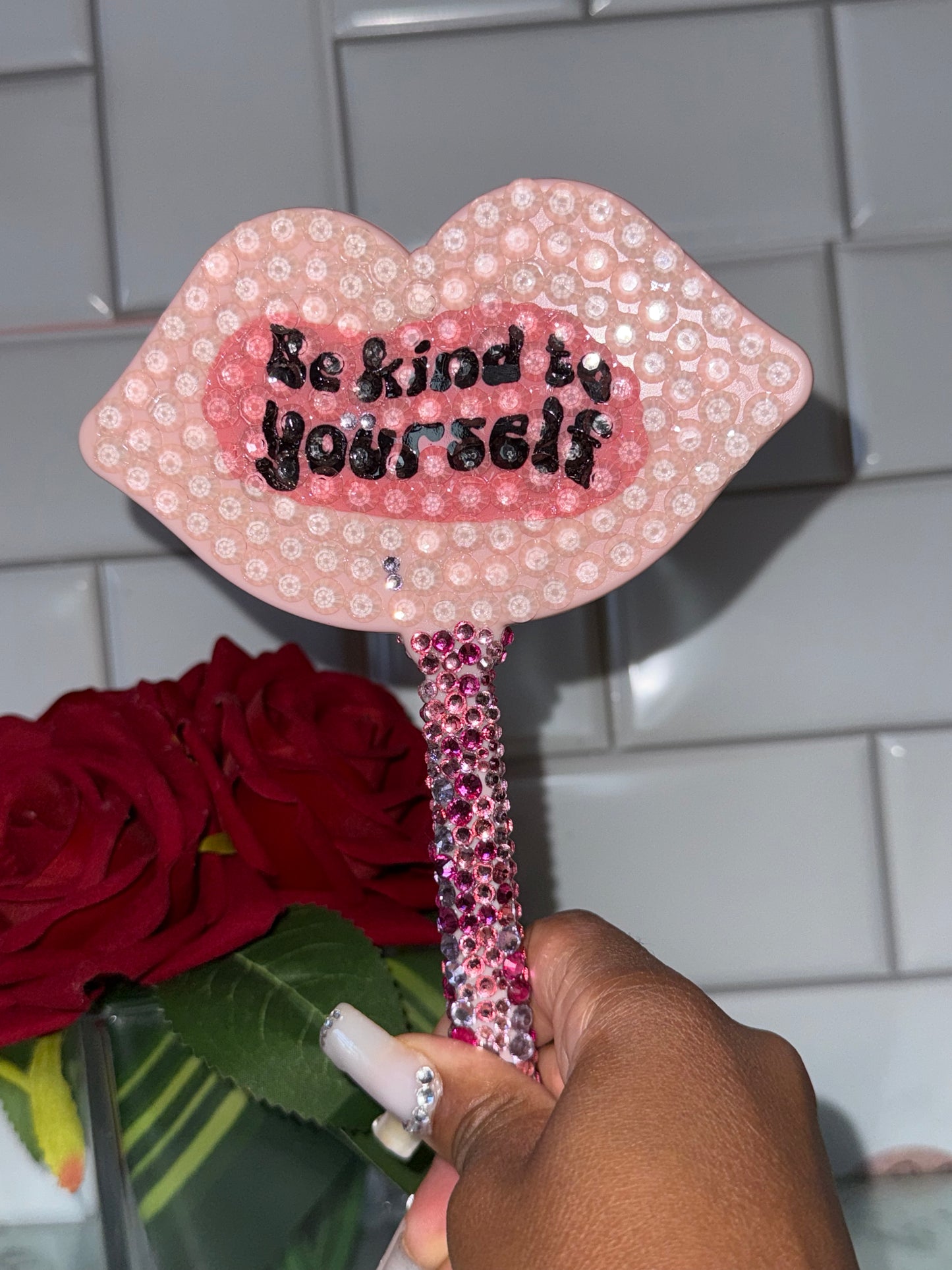 Pink Affirmation Mirror